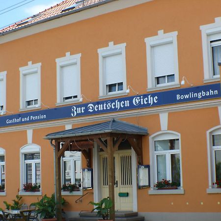 Zur Deutschen Eiche - Fruehstueckspension Und Ferienwohnungen Großschönau Exterior foto